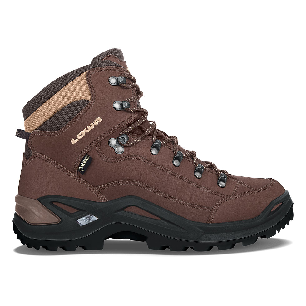 Lowa Renegade GTX Mid Turisticke Topanky Panske Claret | HZB326957